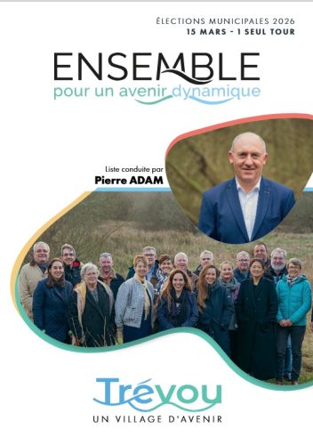 Élections Municipales :  résultats et programme de l'équipe élue le dimanche 15 mars 2026 et présentation des élus..