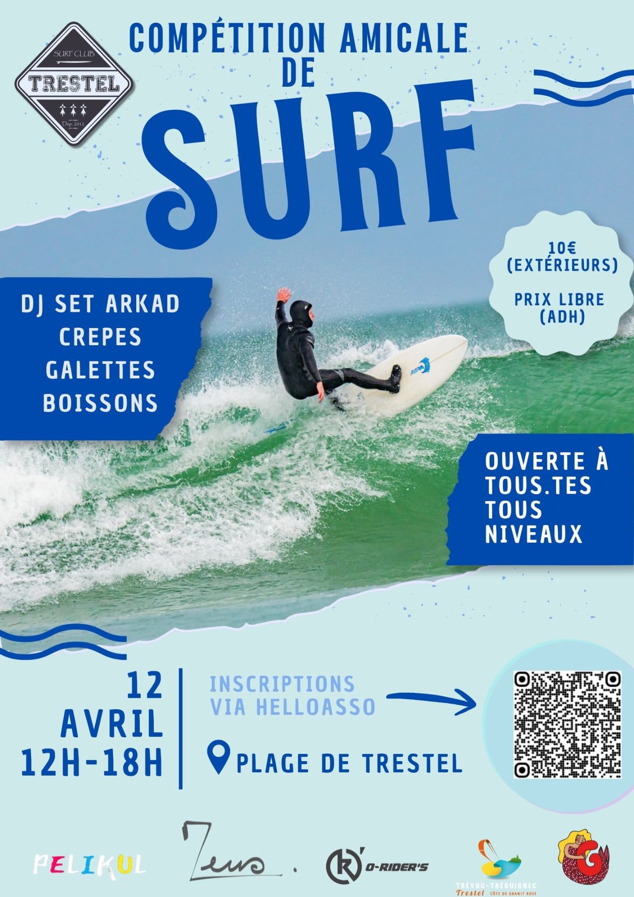 Compétition Amicale de Surf