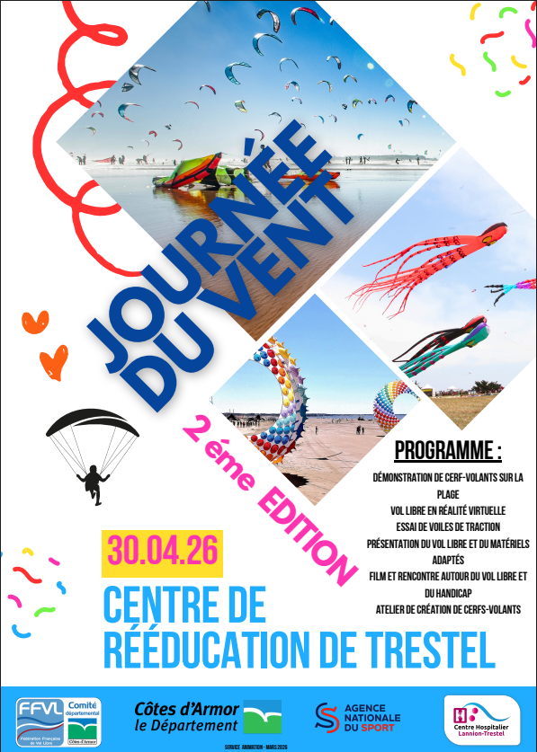 🪁 30 avril - Journée du vent, 2e édition à Trestel