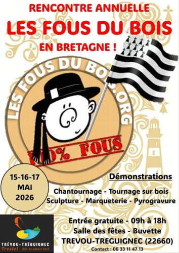 La 13ème édition des  Fous du Bois aura lieu du 15 au 17 mai prochain