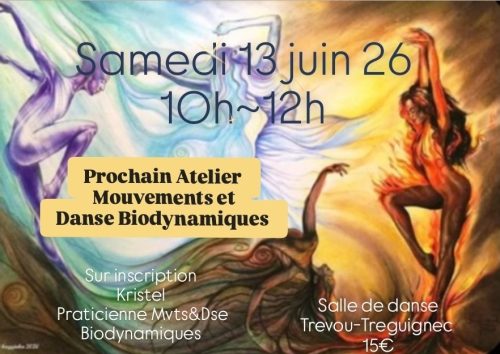 Atelier mensuel Mouvements et Danse Biodynamiques