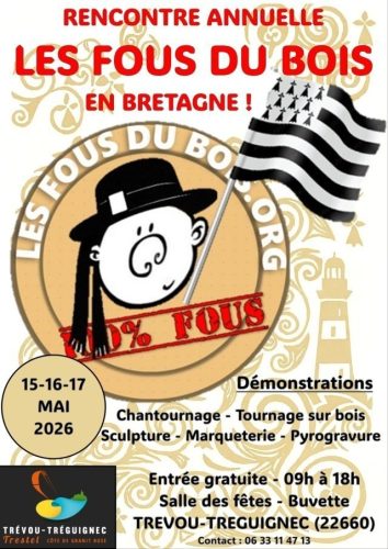 La 13ème édition des Fous du Bois aura lieu du 15 au 17 mai prochain