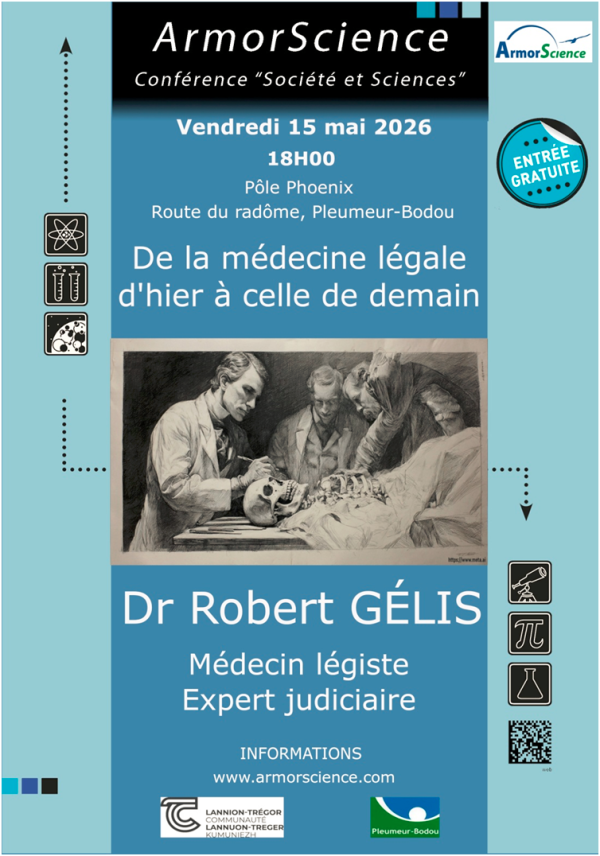 Conférence AmorScience le 15 mai à 18h00 à Pleumeur Bodou
