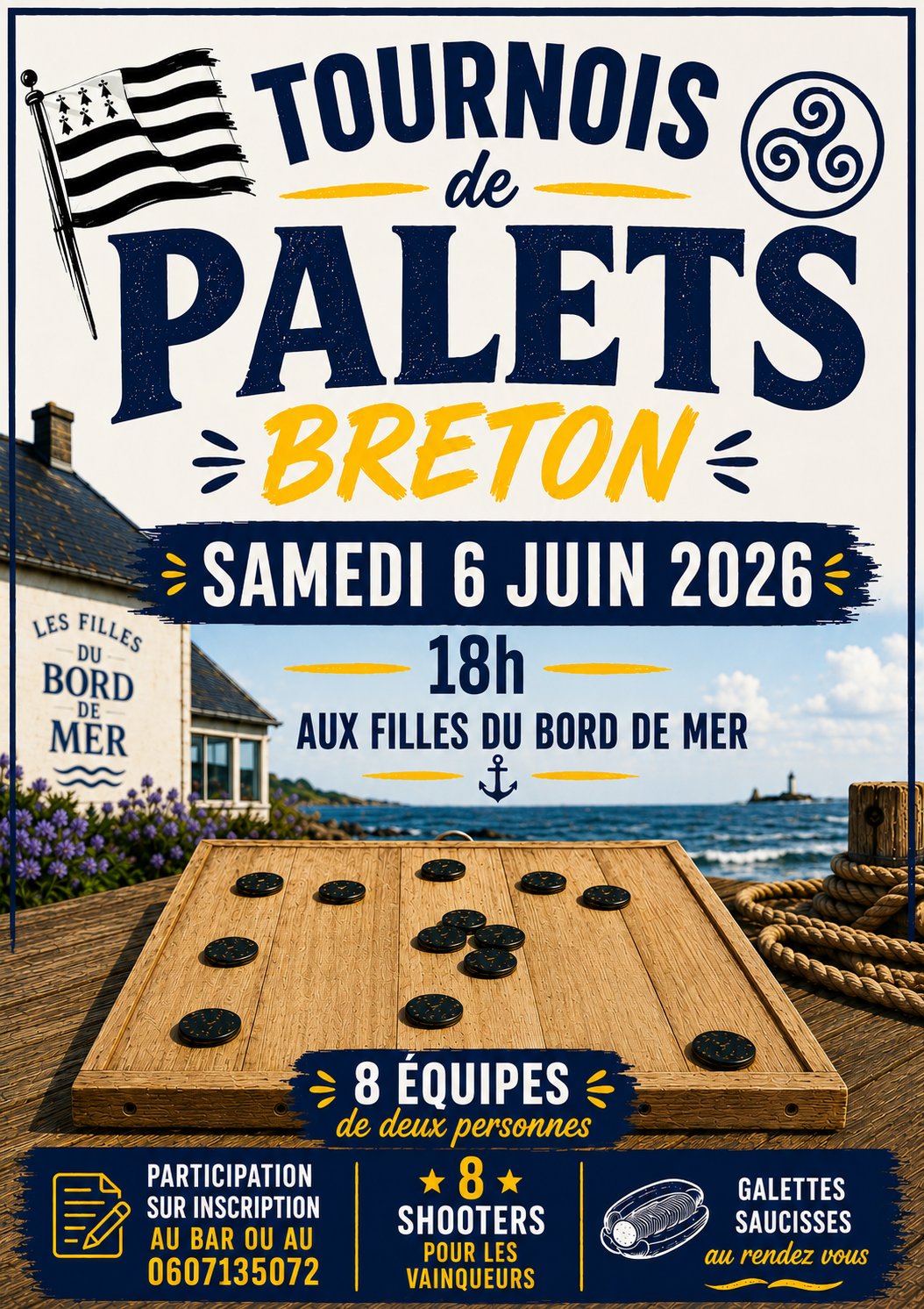 samedi 06 juinTOURNOIS DE PALET BRETON