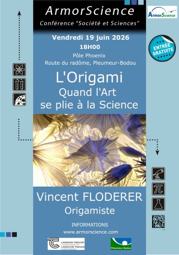 Conférence ArmorScience le 19 juin à 18h00 salle de conférences du Pôle Phénix - Pleumeur Bodou