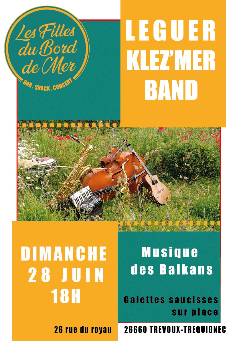 Dimanche 28 juin - 18h : concert guinguette 