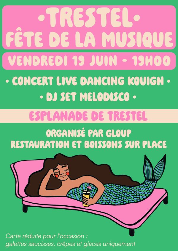 🎶Vendredi 19 juin - Fête de la Musique chez GLOUP - Trestel