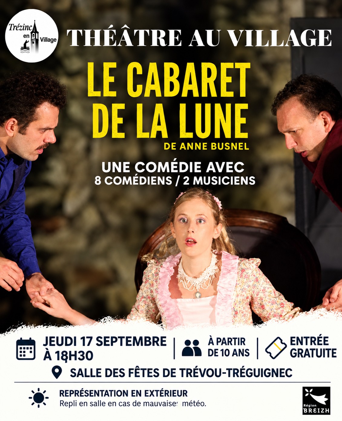 jeudi 17 septembre  : Théâtre au Village
