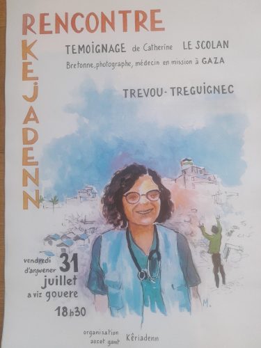 Vendredi 31 juillet: une femme médecin en mission à GAZA : soigner, témoigner, résister