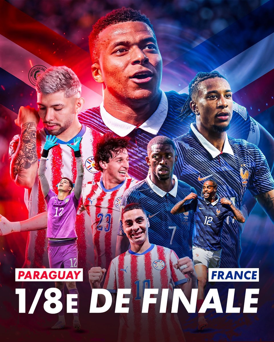 Samedi 4 juillet à 23h : Paraguay - France au Pub l'Hermine
