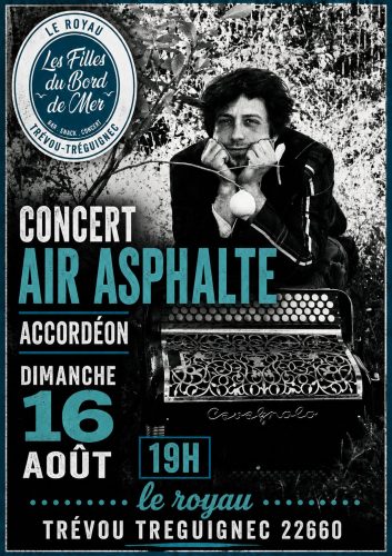 DIMANCHE 16  AOUT 19H CONCERT  GUINGUETTE / AIR ASPHALTE