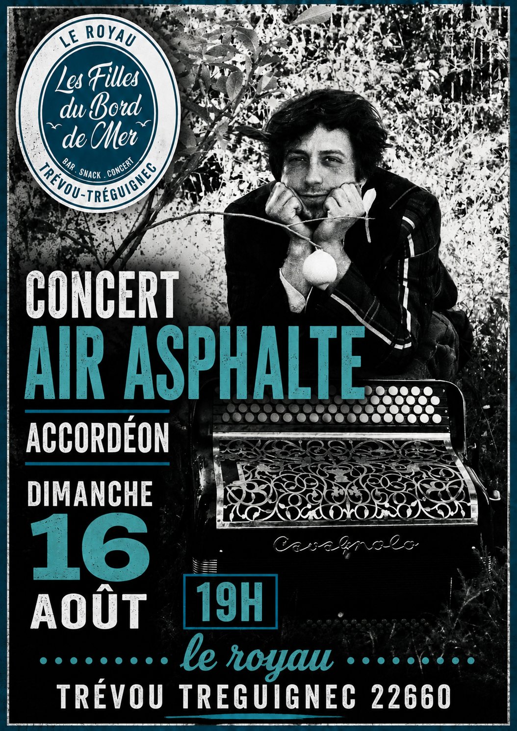 DIMANCHE 16  AOUT 19H CONCERT  GUINGUETTE / AIR ASPHALTE
