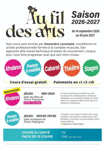 Au Fil Des Arts fait sa rentrée !