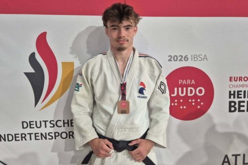 Youn Balcou, double médaillé européen en para-judo