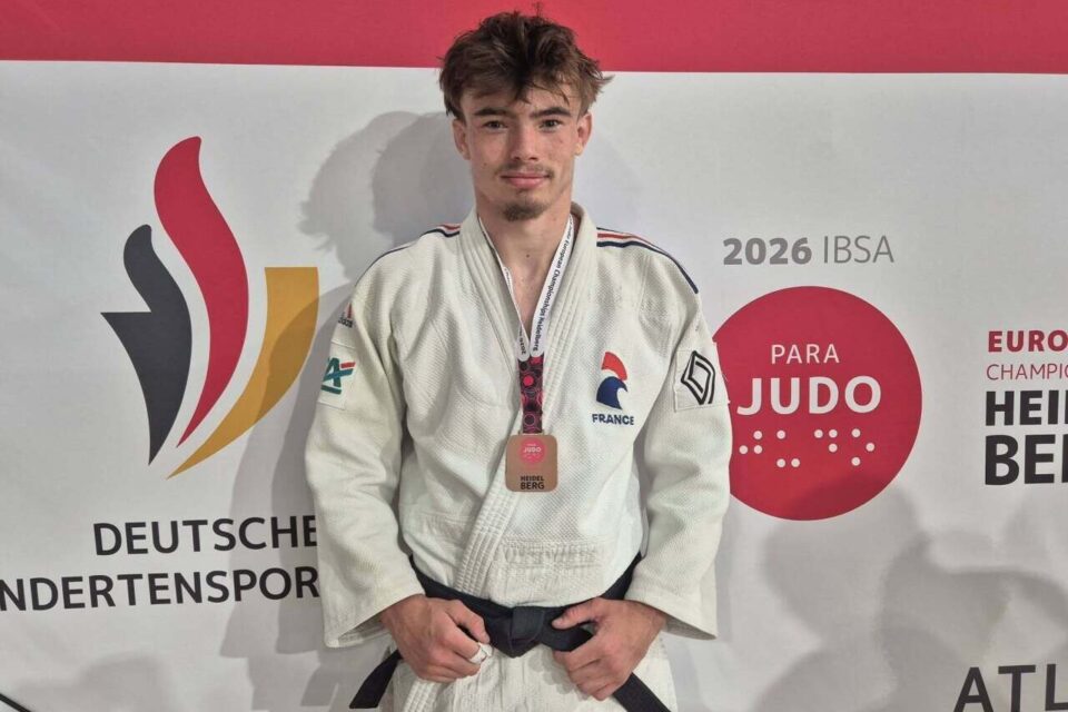 Youn Balcou, double médaillé européen en para-judo