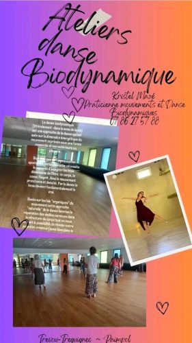 Reprise des ateliers mensuels de danse libre et biodynamique