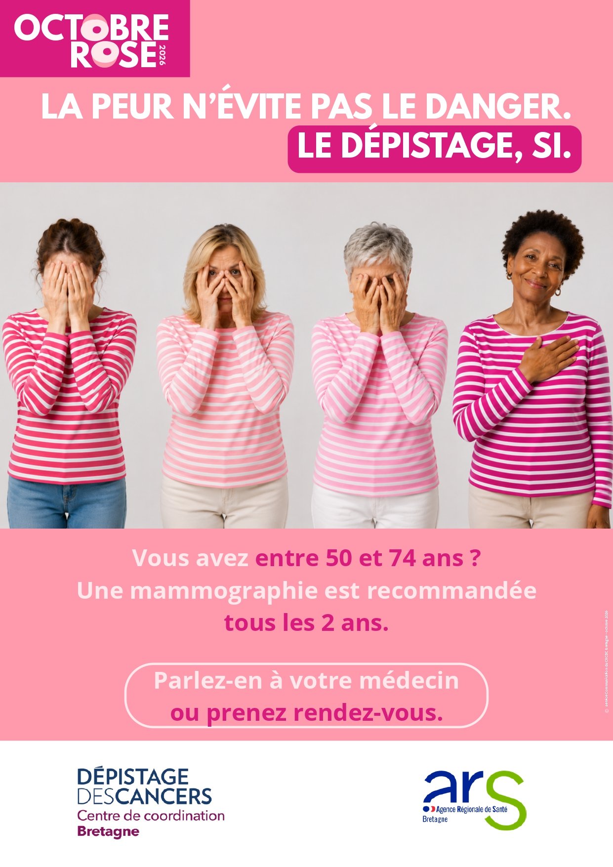 Octobre Rose : pensez au dépistage
