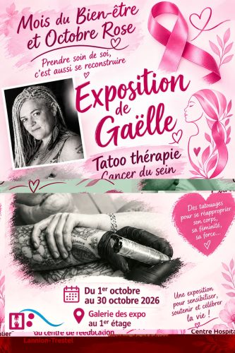 Deux expositions à découvrir en octobre au Centre de Rééducation de Trestel