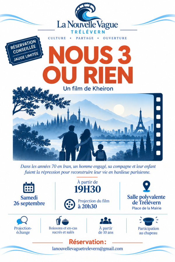 La Nouvelle Vague lance sa première soirée cinéma à Trélévern