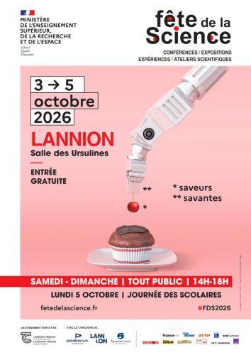 Week-end des 3 & 4 octobre : Fête de la science à Lannion