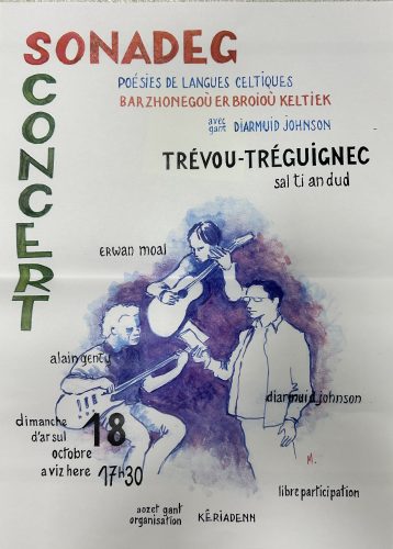 Après la causerie du 13, deux rendez-vous autour de la langue bretonne les 16 et 18 octobre avec Kêriadenn