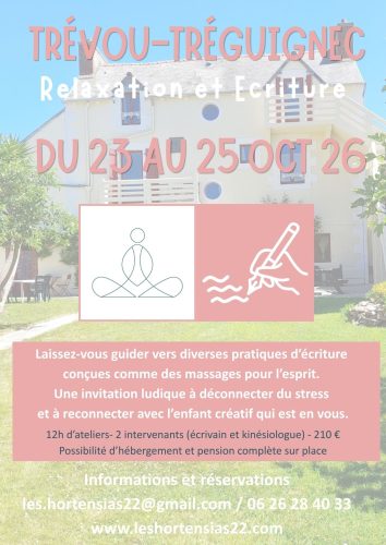 Stage Ecriture et Relaxation