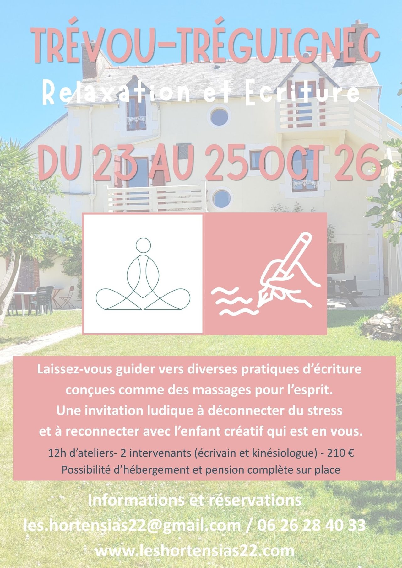Stage Ecriture et Relaxation